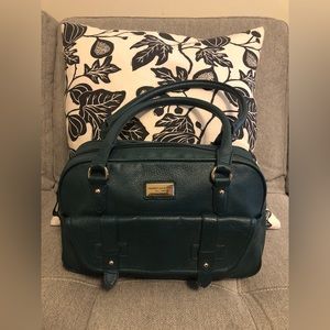 Vintage style spruce green Tommy Hilfiger shoulder bag. **Rare**